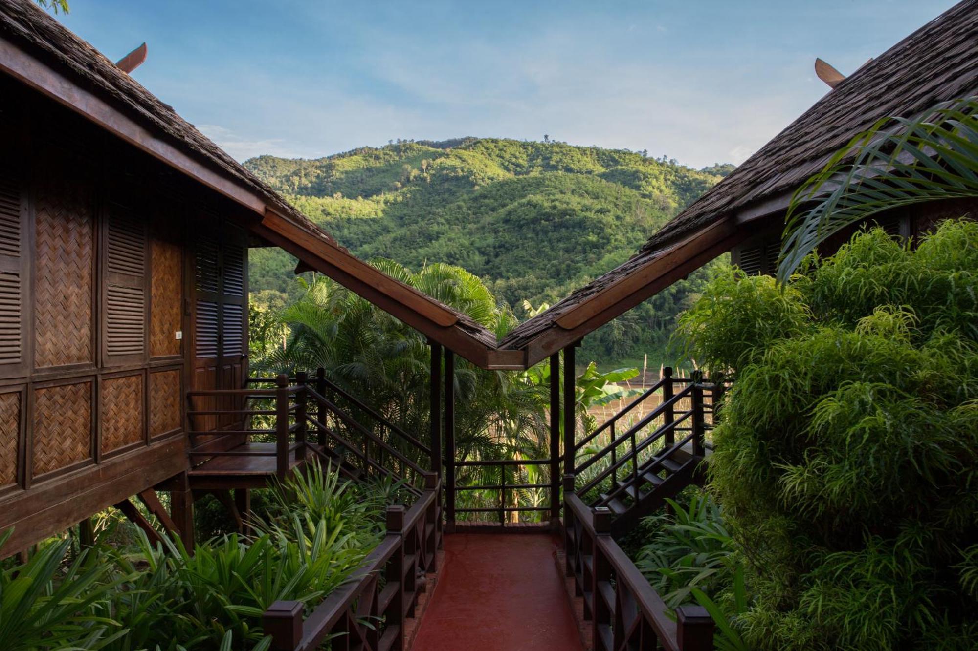 The Luang Say Lodge Pakbeng Ngoại thất bức ảnh